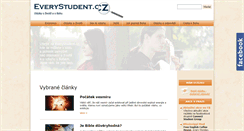 Desktop Screenshot of everystudent.cz