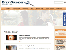 Tablet Screenshot of everystudent.cz